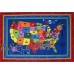 Fun Rugs Children's Fun Time Collection, State Capitals   550040907